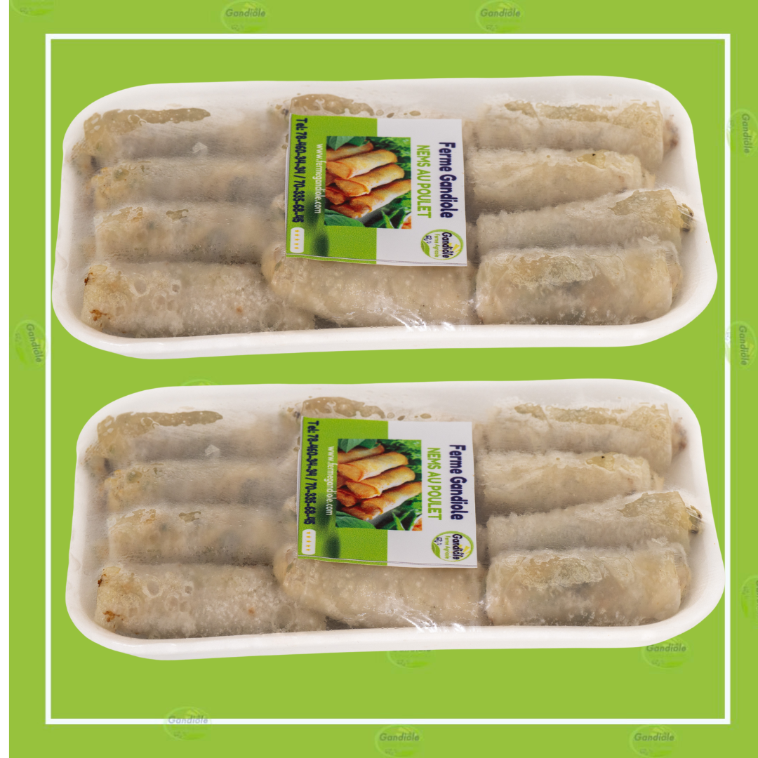 Nems au poulet 12 Pièces