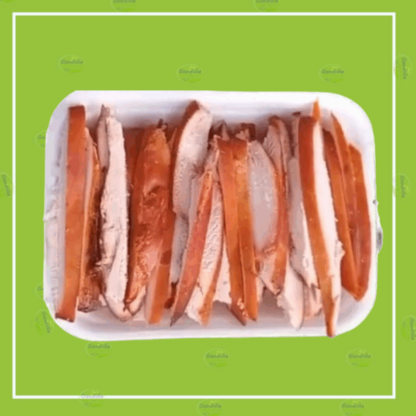 Emince de poulet fumé