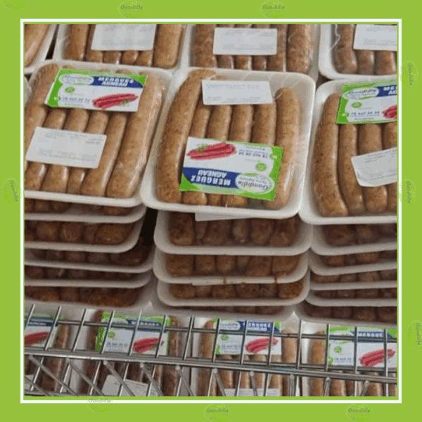 Saucisse de poulet de chair