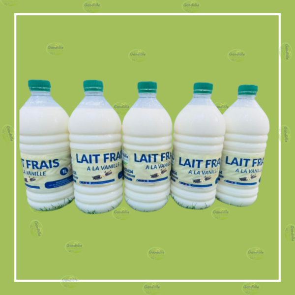 Lait frais a la vanille 1L